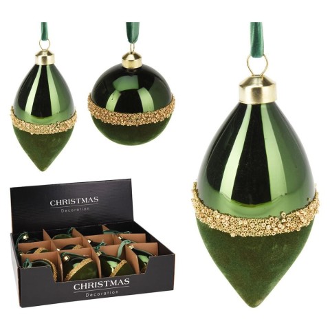 PENDENTE VETRO 812CM VERDE 2A